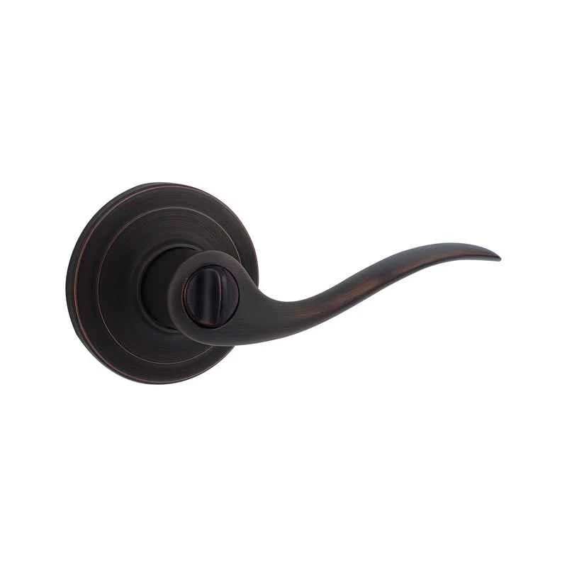 Kwikset Tustin Venetian Bronze Privacy Lockset 1-3/4 in. - Image 3