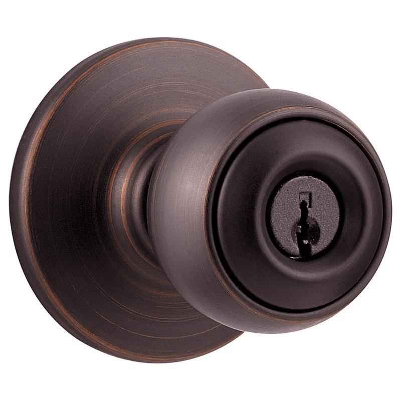 Kwikset Polo Venetian Bronze Entry Lockset 1-3/4 in. - Image 2