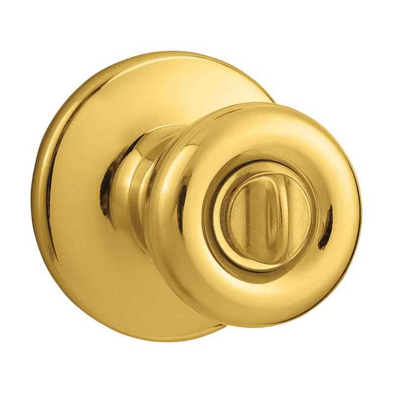 Kwikset Tylo Polished Brass Privacy Lockset 1-3/4 in. - Image 4