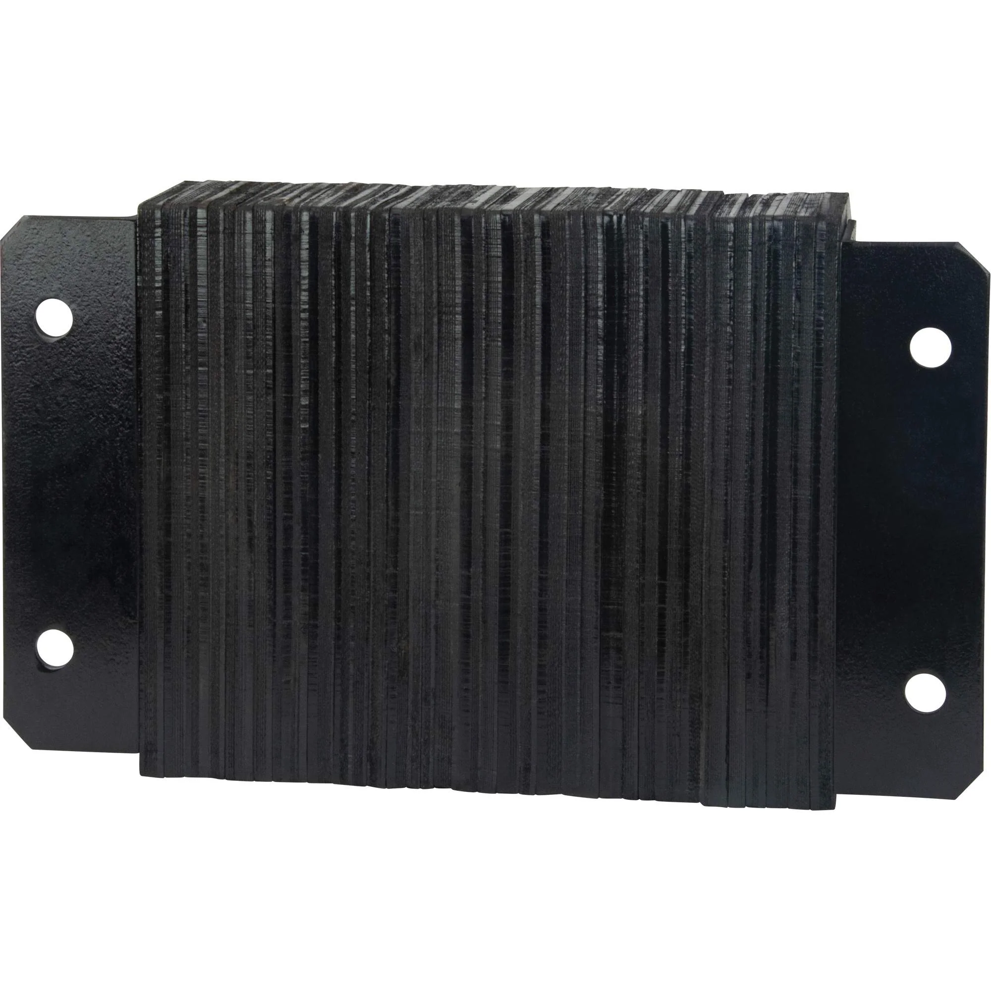Laminated Dock Bumpers, Horizontal, Rubber, 18" W x 4" D x 12" H - Image 2