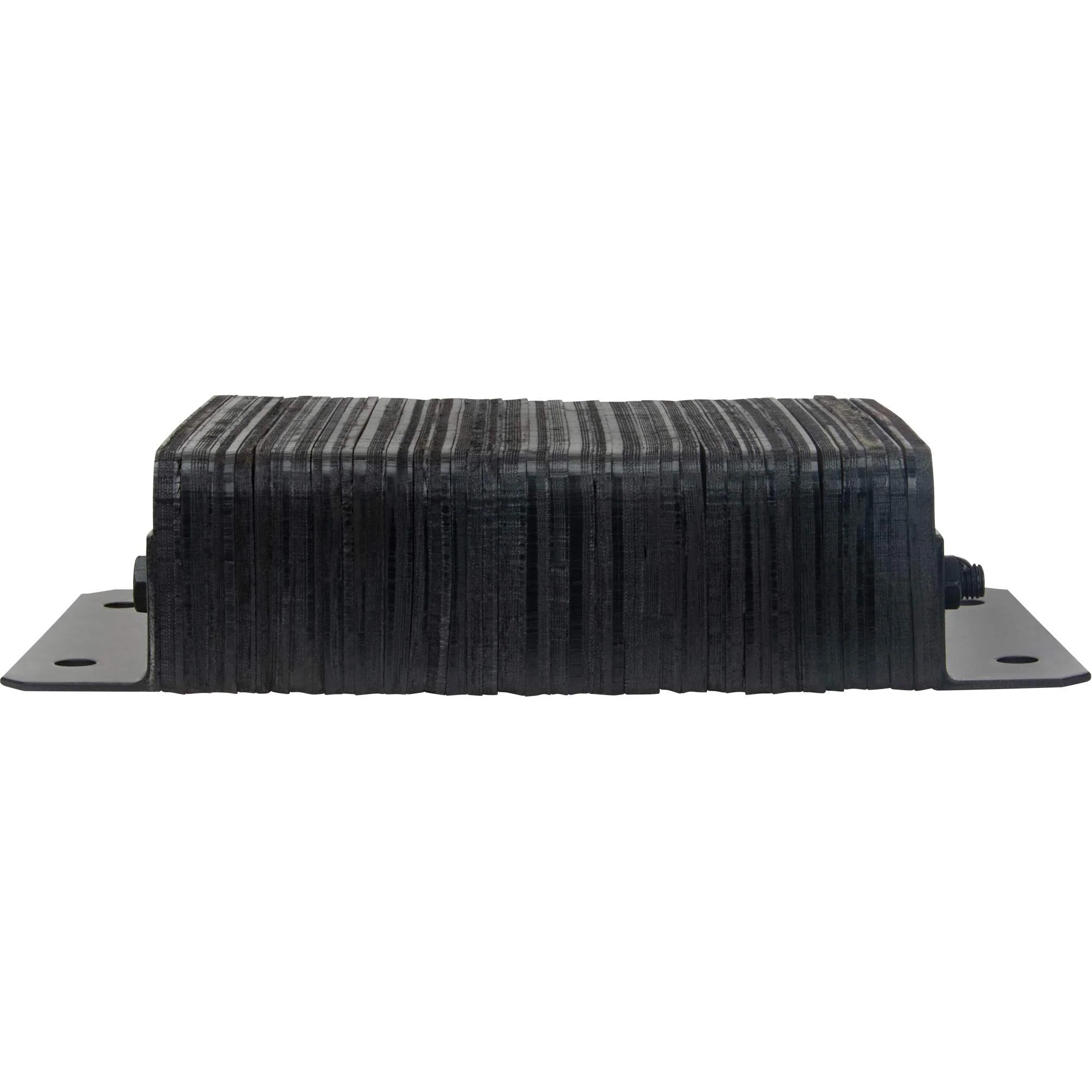 Laminated Dock Bumpers, Horizontal, Rubber, 18" W x 4" D x 12" H - Image 4