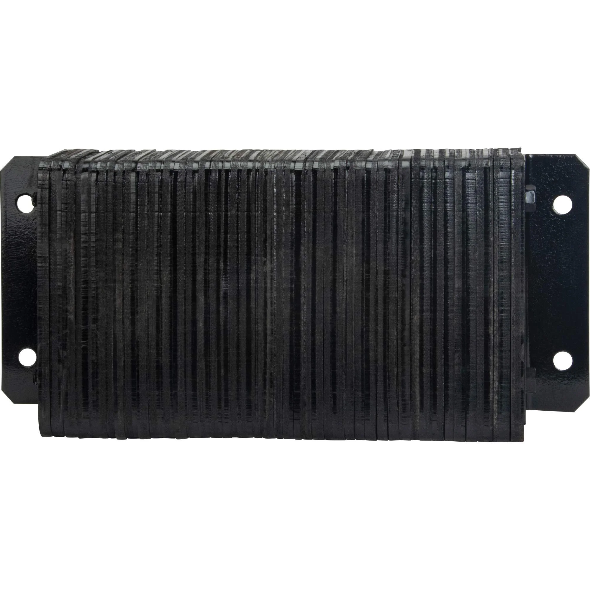 Laminated Dock Bumpers, Horizontal, Rubber, 24" W x 4" D x 12" H