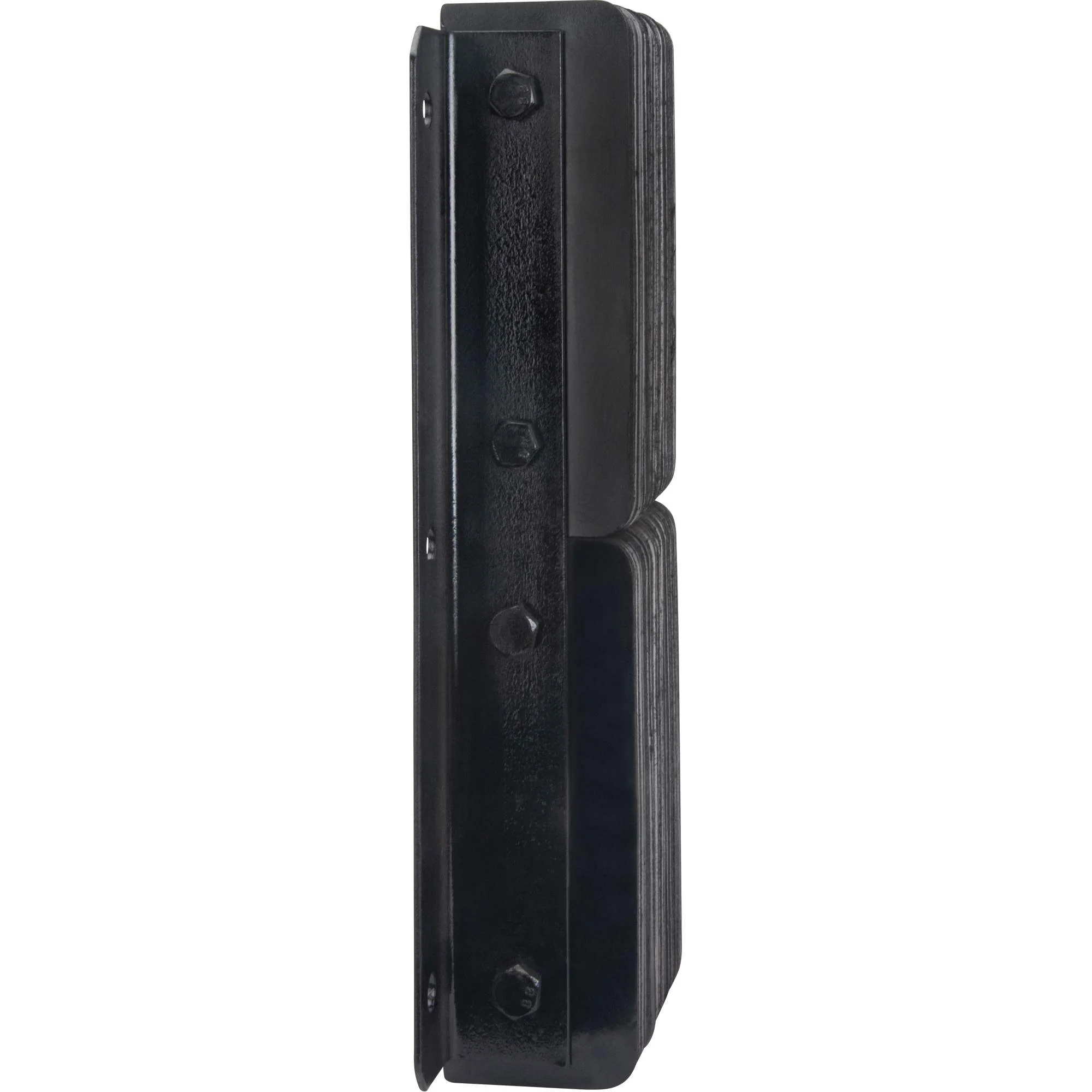 Laminated Dock Bumpers, Vertical, Rubber, 11" W x 4" D x 24" H - Image 3