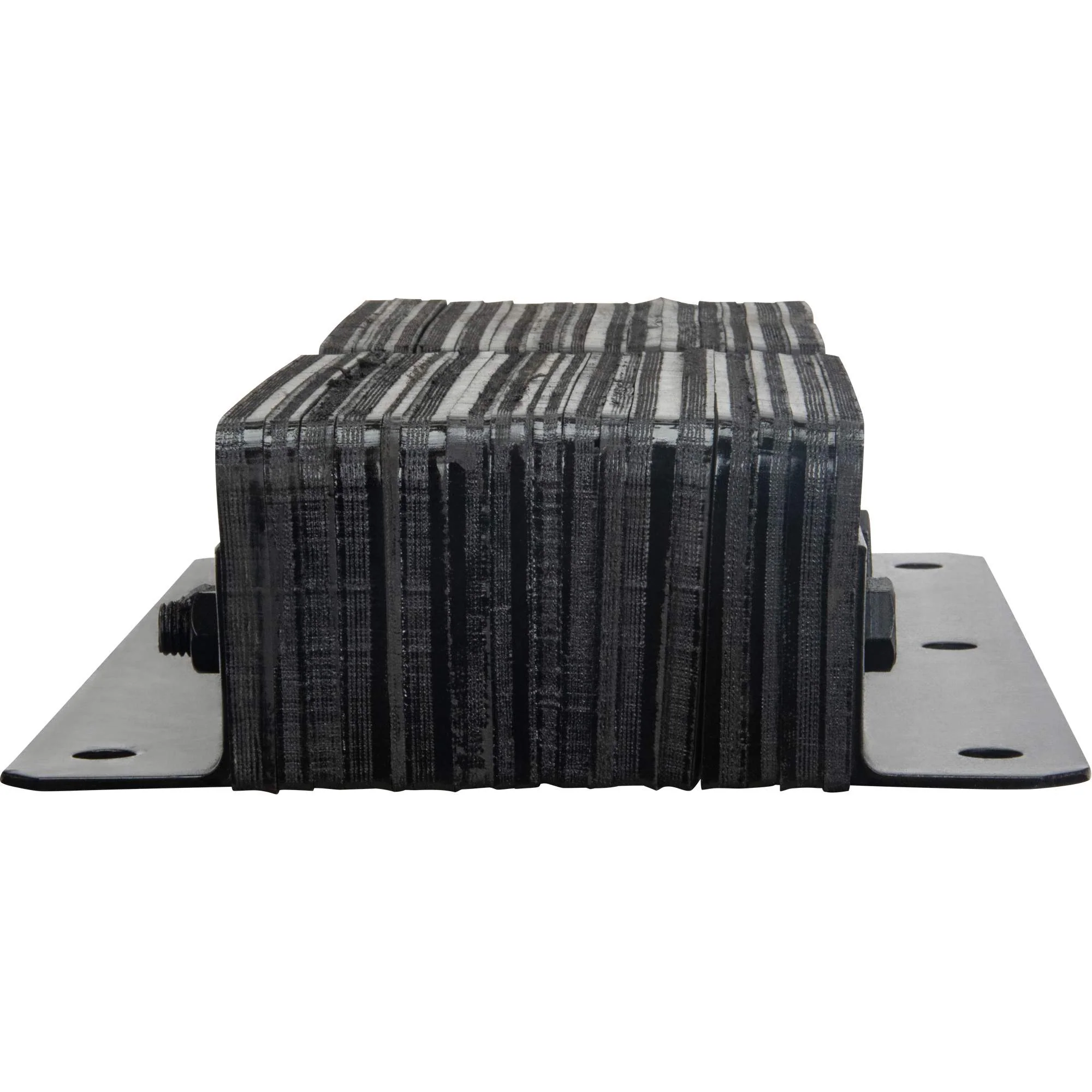 Laminated Dock Bumpers, Vertical, Rubber, 11" W x 4" D x 24" H - Image 4