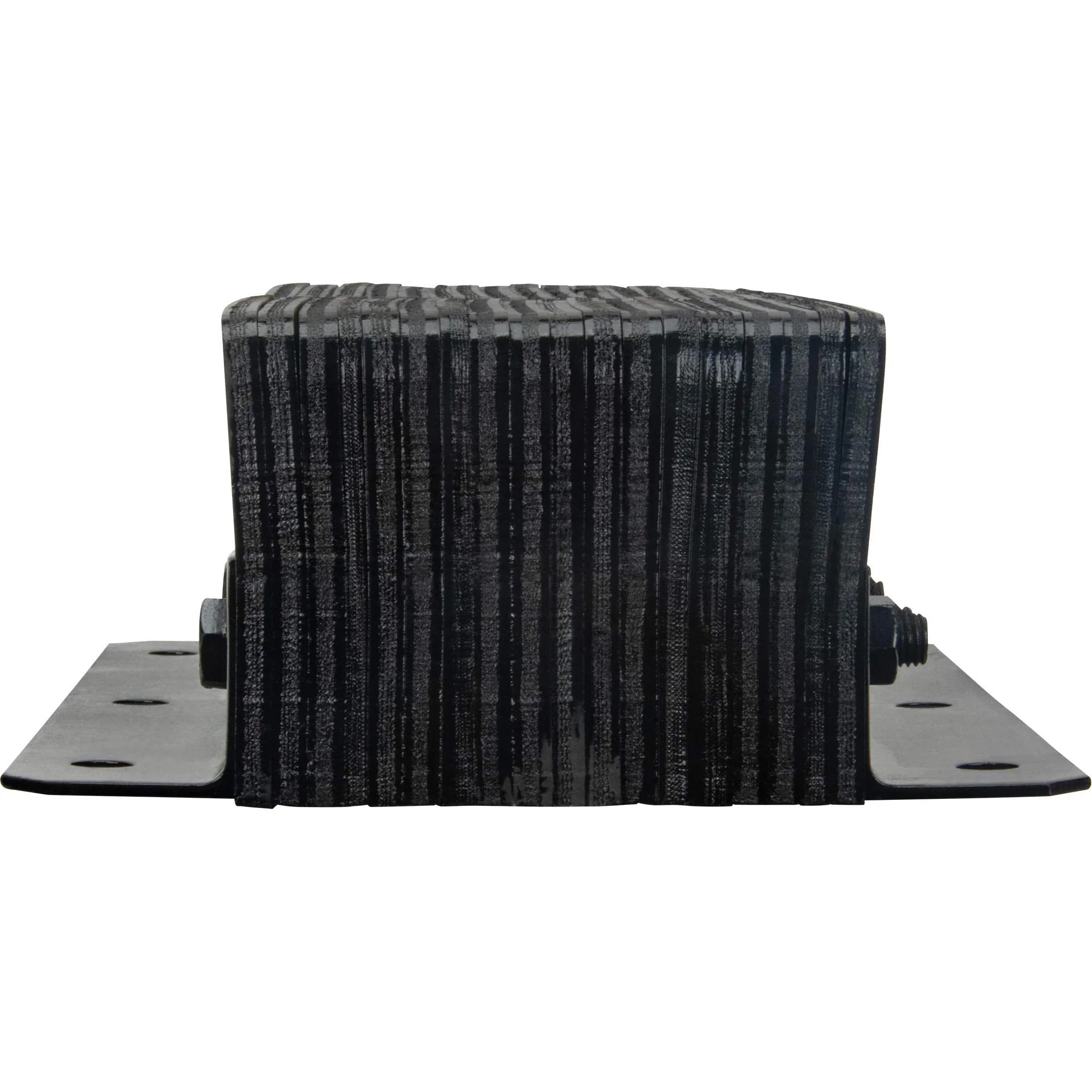 Laminated Dock Bumpers, Vertical, Rubber, 11" W x 6" D x 20" H - Image 4