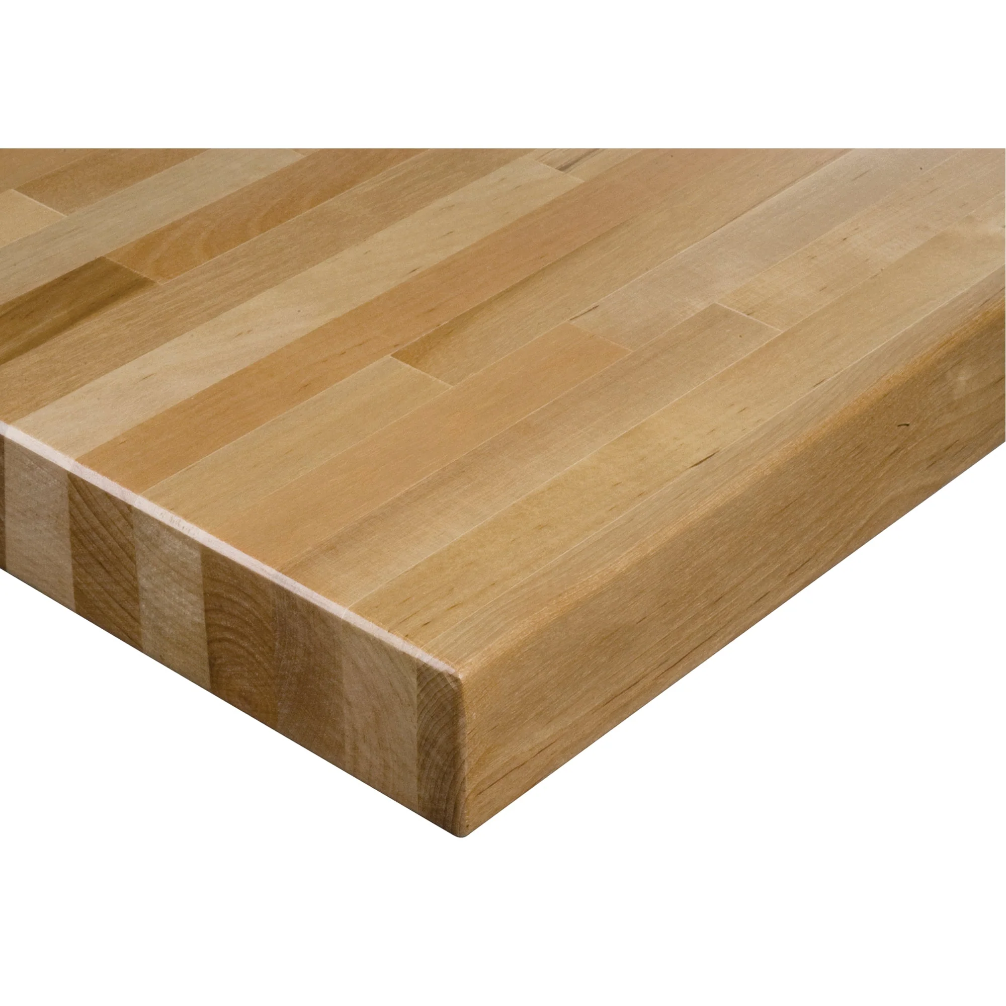 Laminated Hardwood Workbench Top, 48" W x 48" D, Square Edge, 1-3/4" Thick
