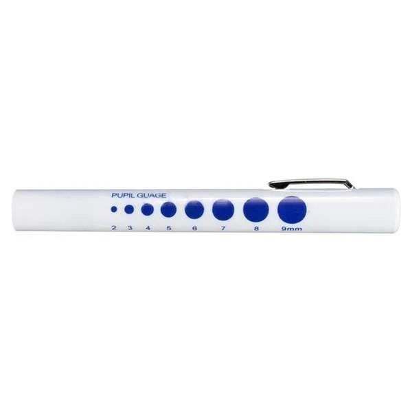 LED Paramedic Pen Light Torch With Pupil Gauge