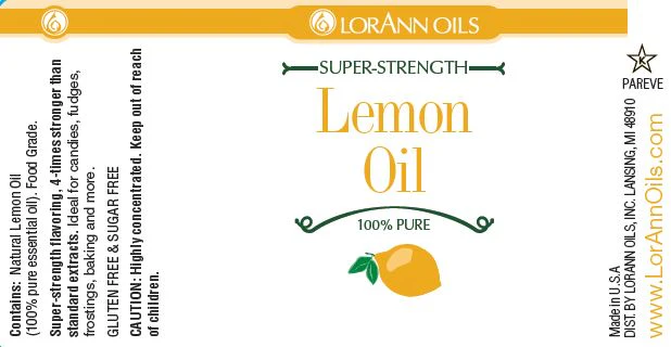 Lemon Oil Natural - Food Grade Essential Oils 1 oz., 16 oz., 1 Gallon - Ships Free Within Canada on Orders Above CAD $199 - Image 3