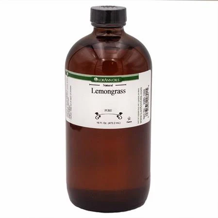 Lemongrass Oil Flavoring - Food Grade Essential Oils - Aromatherapy - 1 oz, 16 oz. - Ships Free Within Canada on Orders Above CAD $199 - Image 2