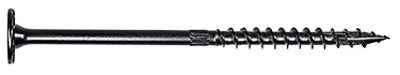 Simpson Strong-Tie No. 10 X 5-1/2 in. L Lobe Black Bold Wood Screws 12 pk - Image 2