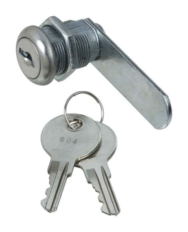 National Hardware Chrome Silver Steel Cabinet/Drawer Lock - Image 3