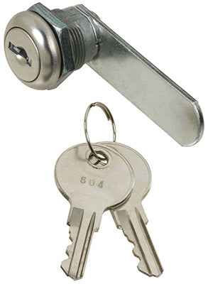 National Hardware Chrome Silver Steel Cabinet/Drawer Lock - Image 2