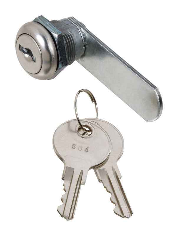 National Hardware Chrome Silver Steel Cabinet/Drawer Lock - Image 3