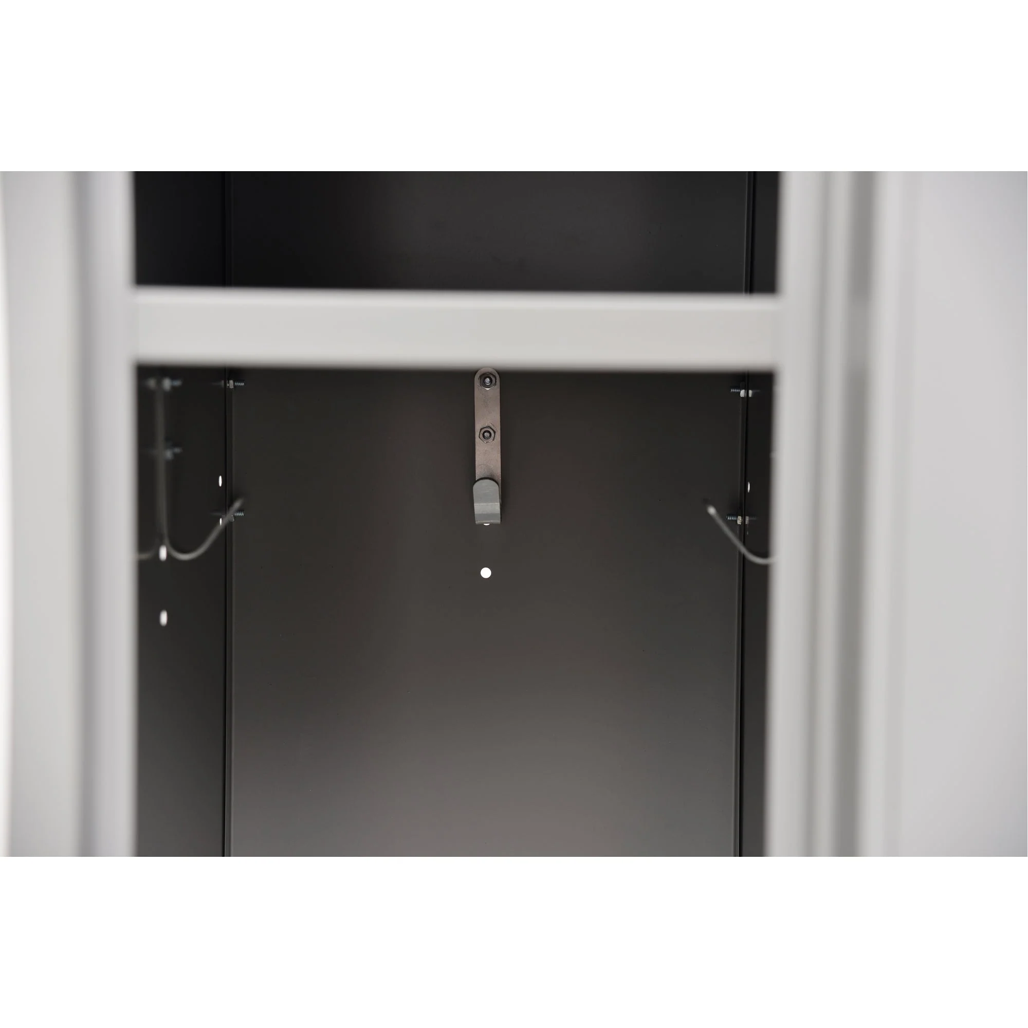Lockers, Bank of 2, 24" x 18" x 72", Steel, Grey, Rivet (Assembled) - Image 2