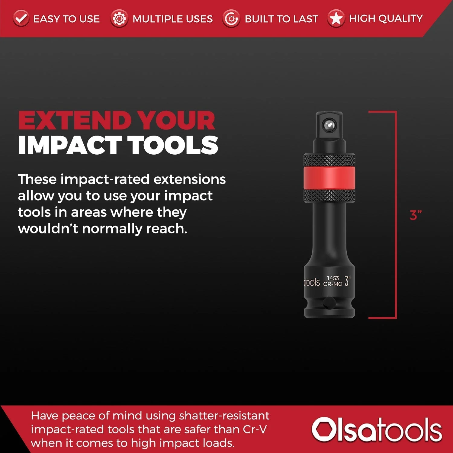 Locking Impact Socket Extension - Image 12