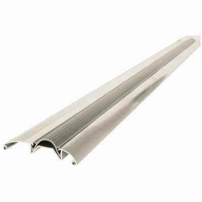 M-D BUILDING PRODUCTS 0.75 in. H X 3.38 in. W X 36 in. L Aluminum/Vinyl Low Threshold Silver - Image 2