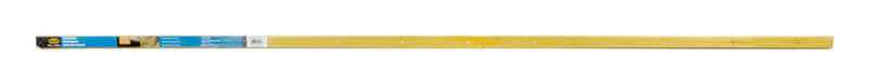 M-D BUILDING PRODUCTS 1.125 in. H X 1.125 in. W X 72 in. L Satin Brass Aluminum Stair Edge - Image 5