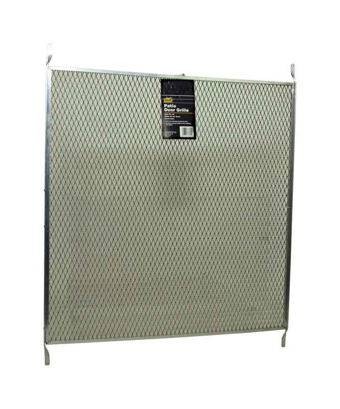 M-D BUILDING PRODUCTS 19 in. L Mill Silver Aluminum Door Grille 1 pc - Image 2