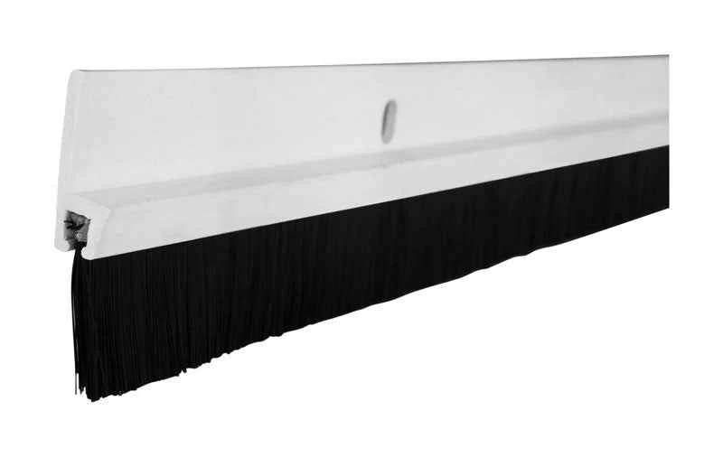 M-D White Plastic Door Sweep For Doors 36 in. L X 2.38 in. - Image 2