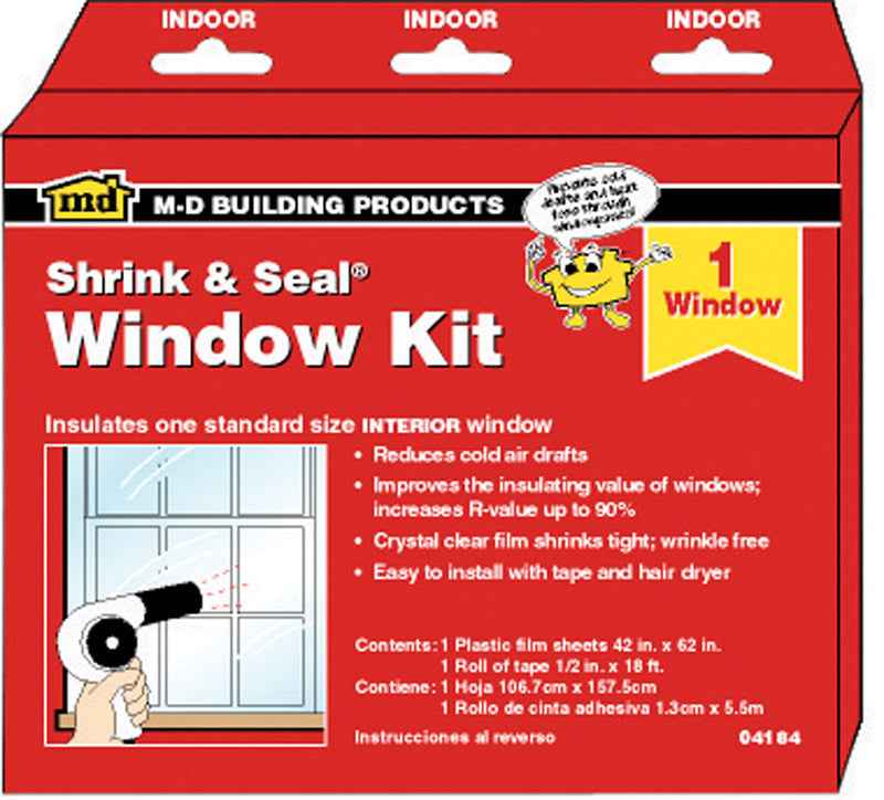 M-D BUILDING PRODUCTS Clear Indoor Insulation Kit 62 in. W X 42 in. L - Image 3