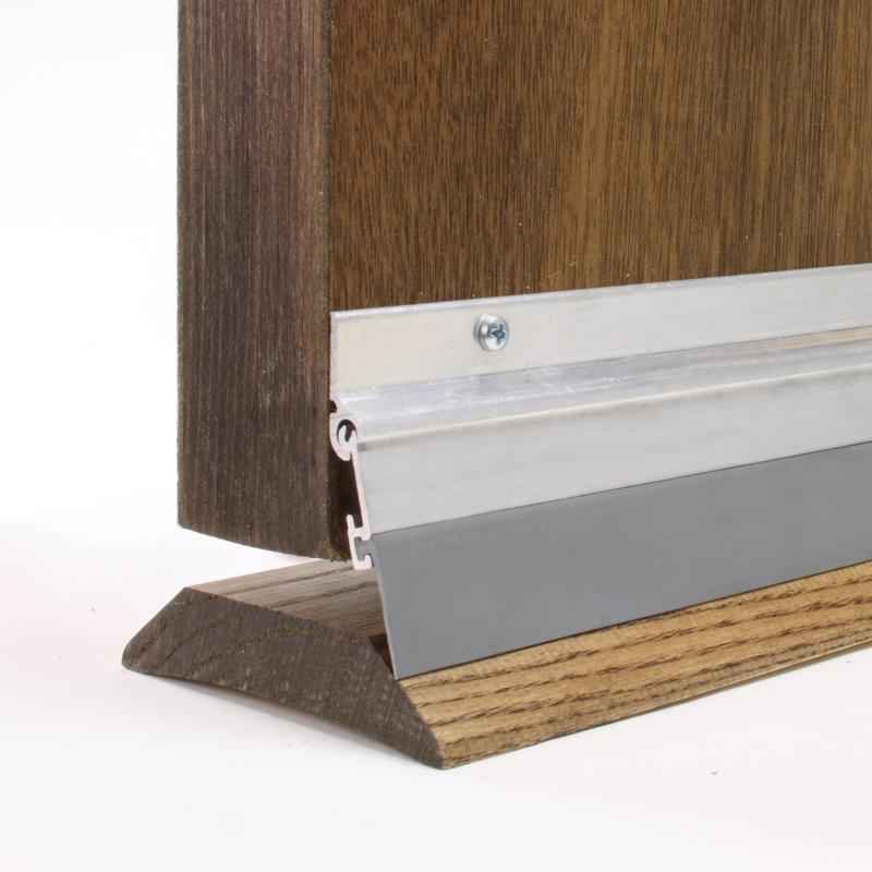 M-D BUILDING PRODUCTS Silver Aluminum/Vinyl Sweep For Doors 36 in. L X 2.5 in. - Image 4