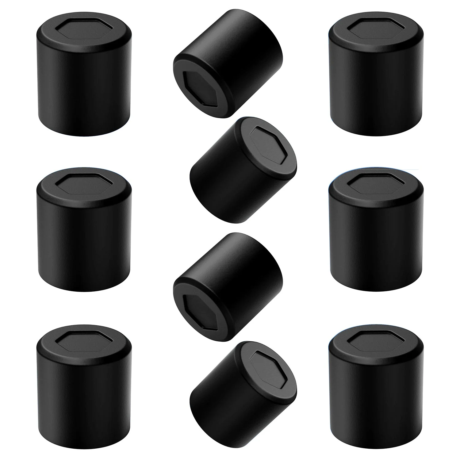 Magnetic Buttons 10pc Set - Strong Silicone Non-Scratch Magnets - Image 2