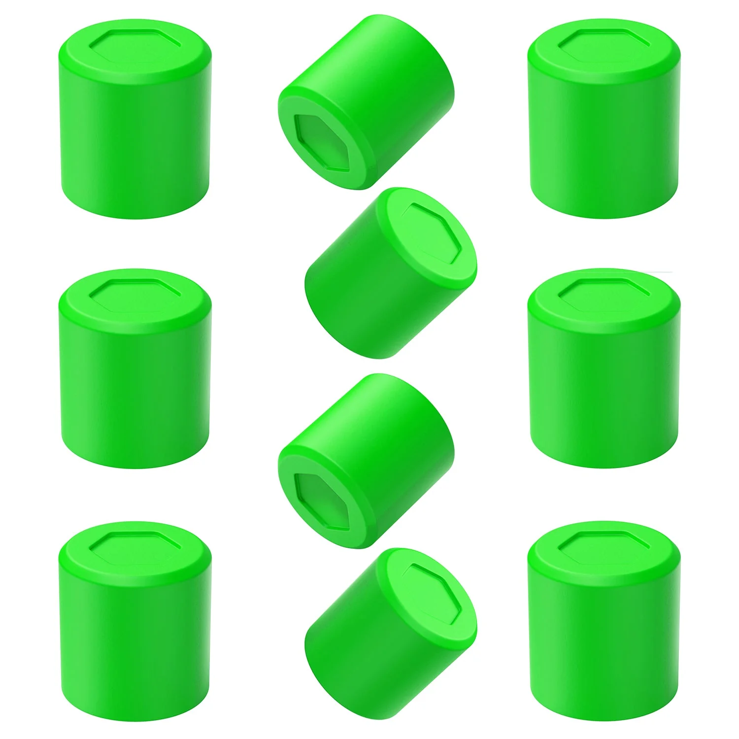 Magnetic Buttons 10pc Set - Strong Silicone Non-Scratch Magnets - Image 3