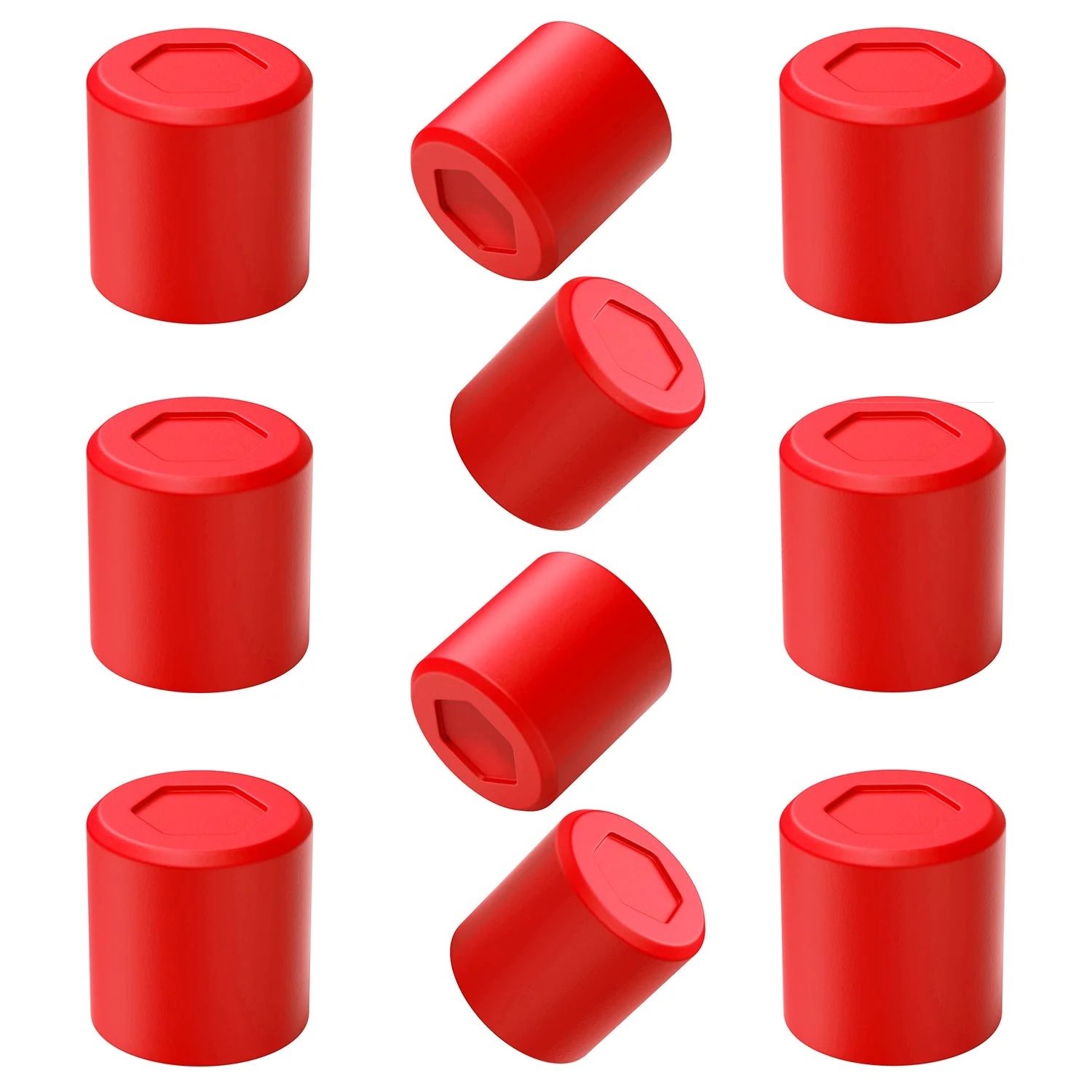Magnetic Buttons 10pc Set - Strong Silicone Non-Scratch Magnets - Image 4