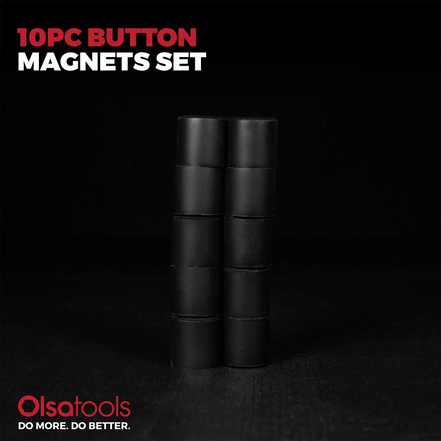 Magnetic Buttons 10pc Set - Strong Silicone Non-Scratch Magnets - Image 9