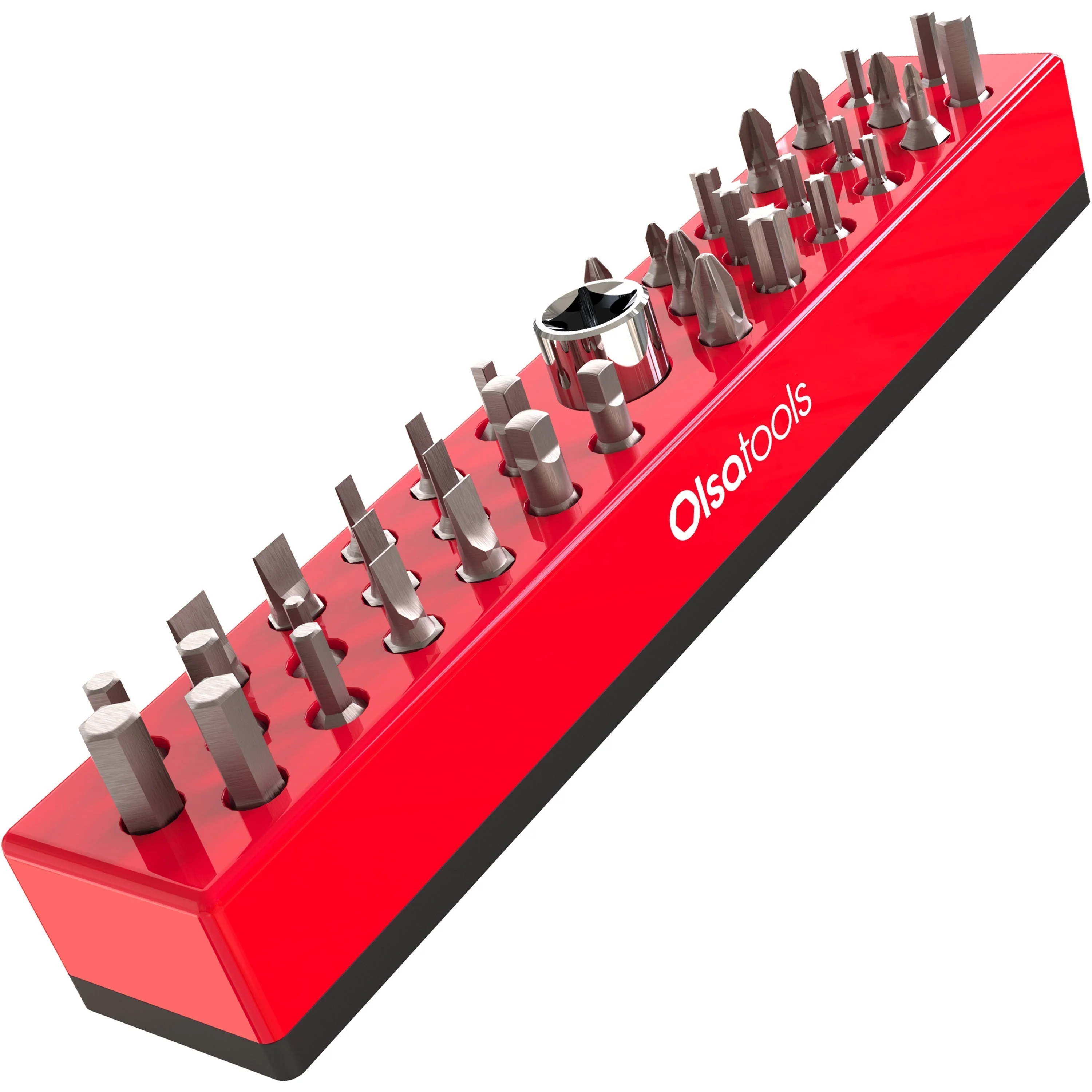 Magnetic Hex 1/4" Bit Organizer