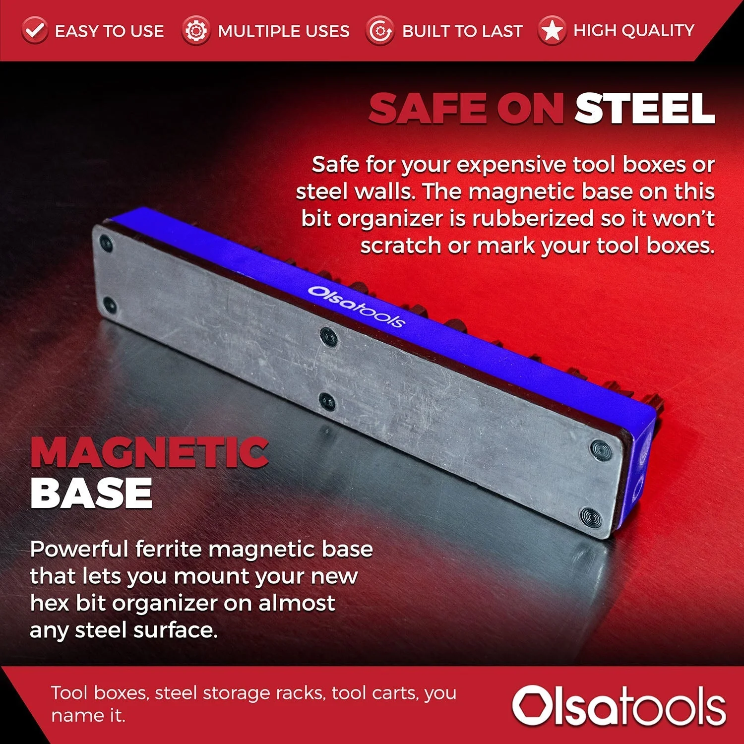 Magnetic Hex 1/4" Bit Organizer - Image 19