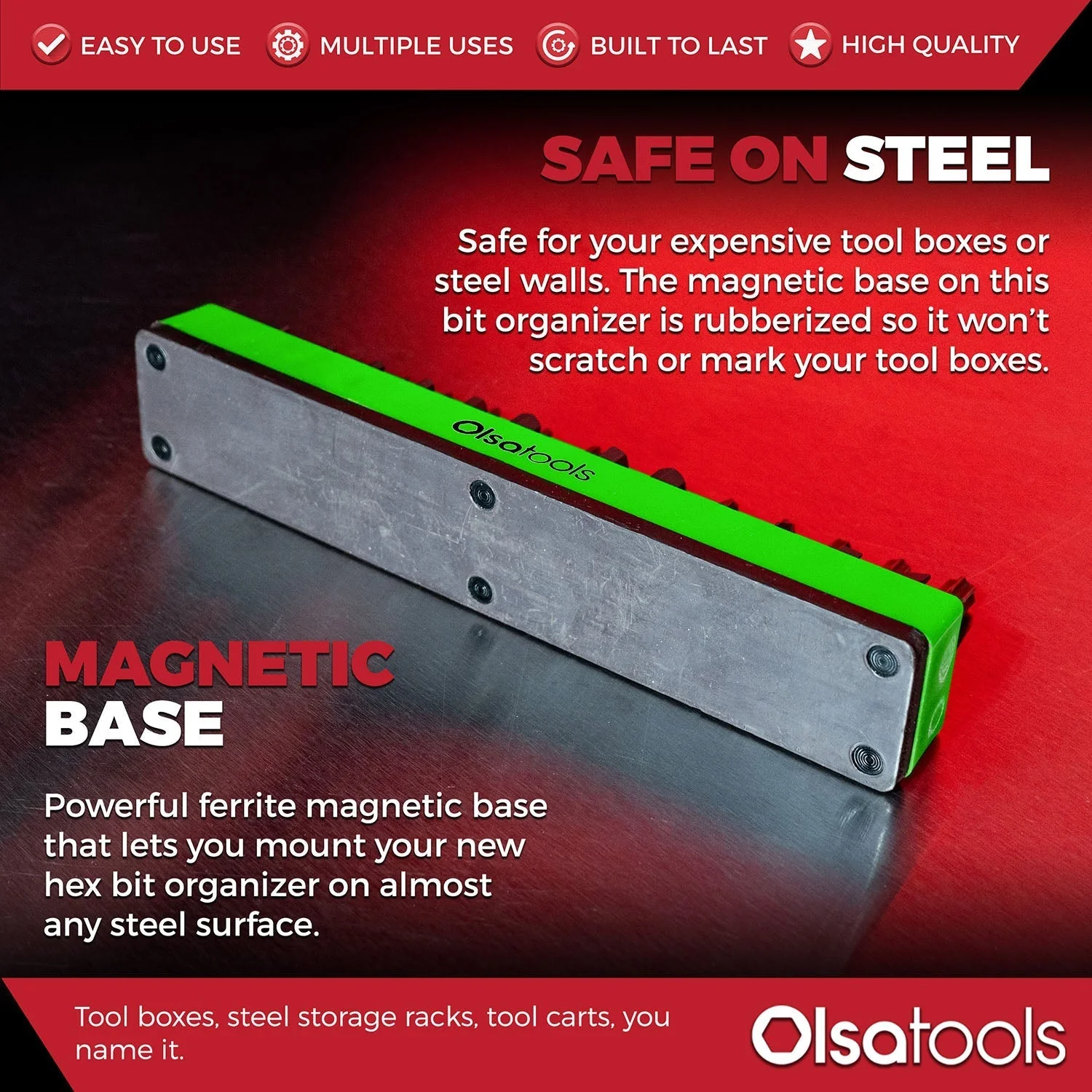 Magnetic Hex 1/4" Bit Organizer - Image 23