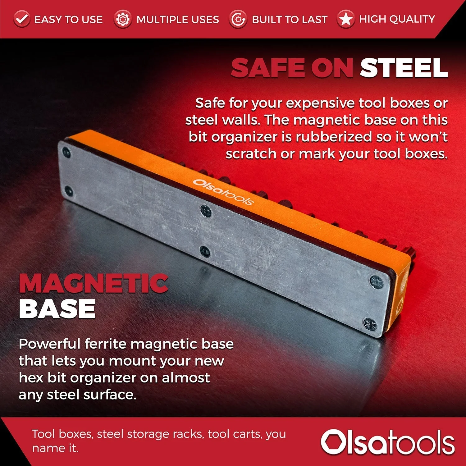 Magnetic Hex 1/4" Bit Organizer - Image 27