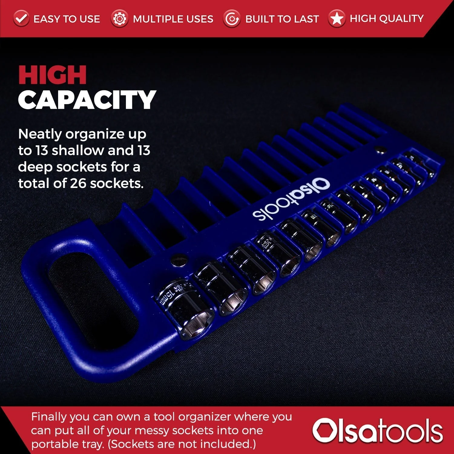 Magnetic Portable Socket Organizer Tray - Image 20