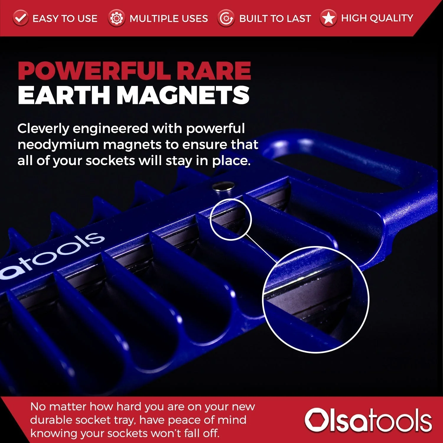 Magnetic Portable Socket Organizer Tray - Image 21