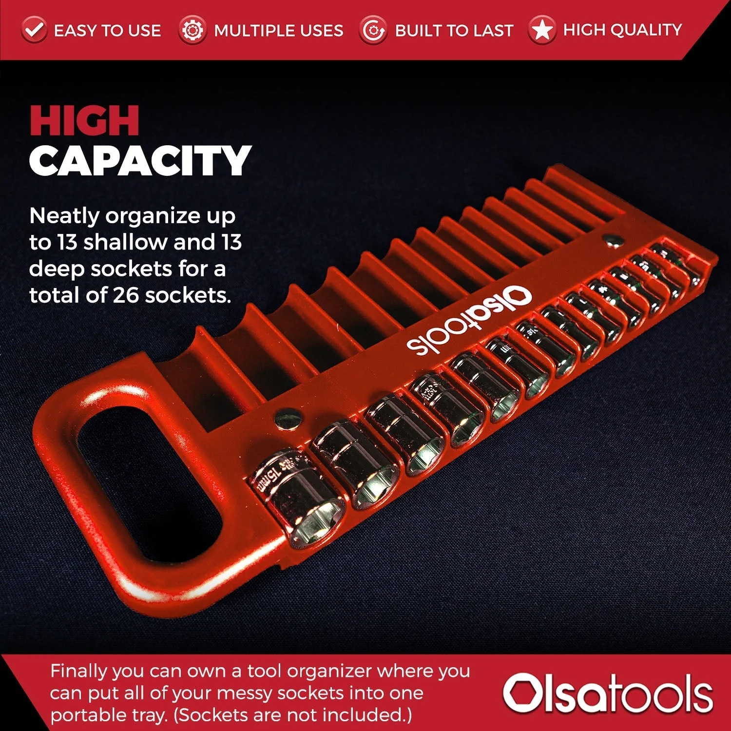 Magnetic Portable Socket Organizer Tray - Image 23