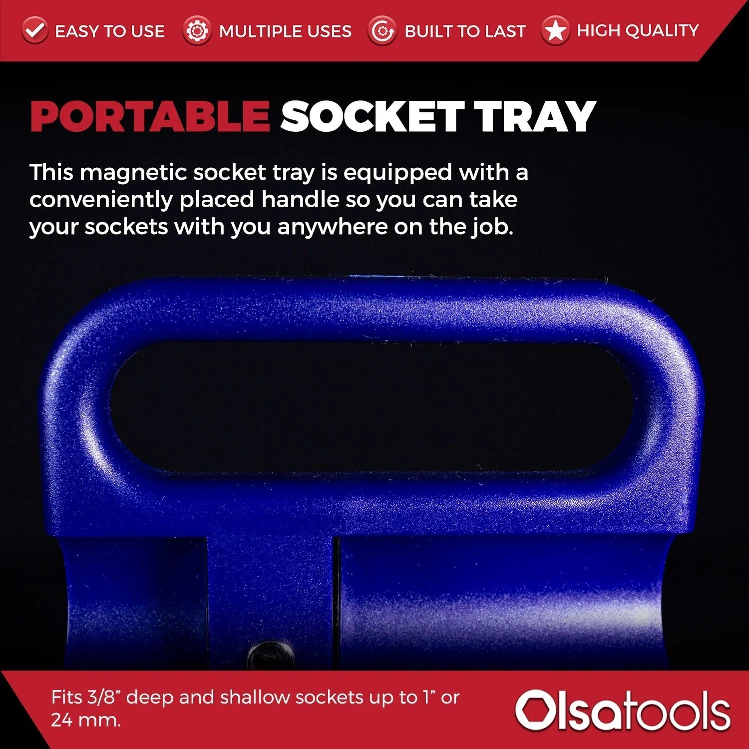 Magnetic Portable Socket Organizer Tray - Image 25