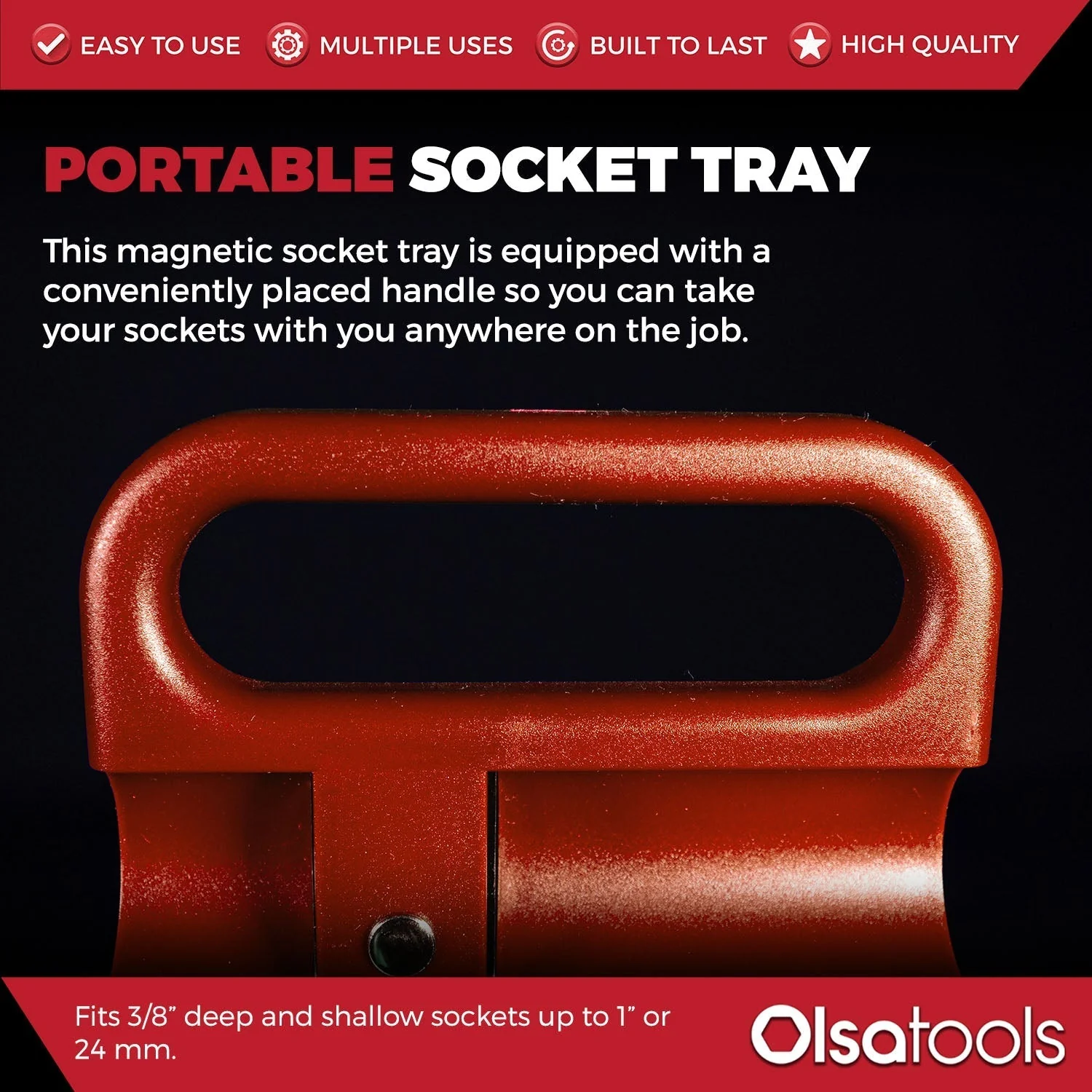 Magnetic Portable Socket Organizer Tray - Image 28