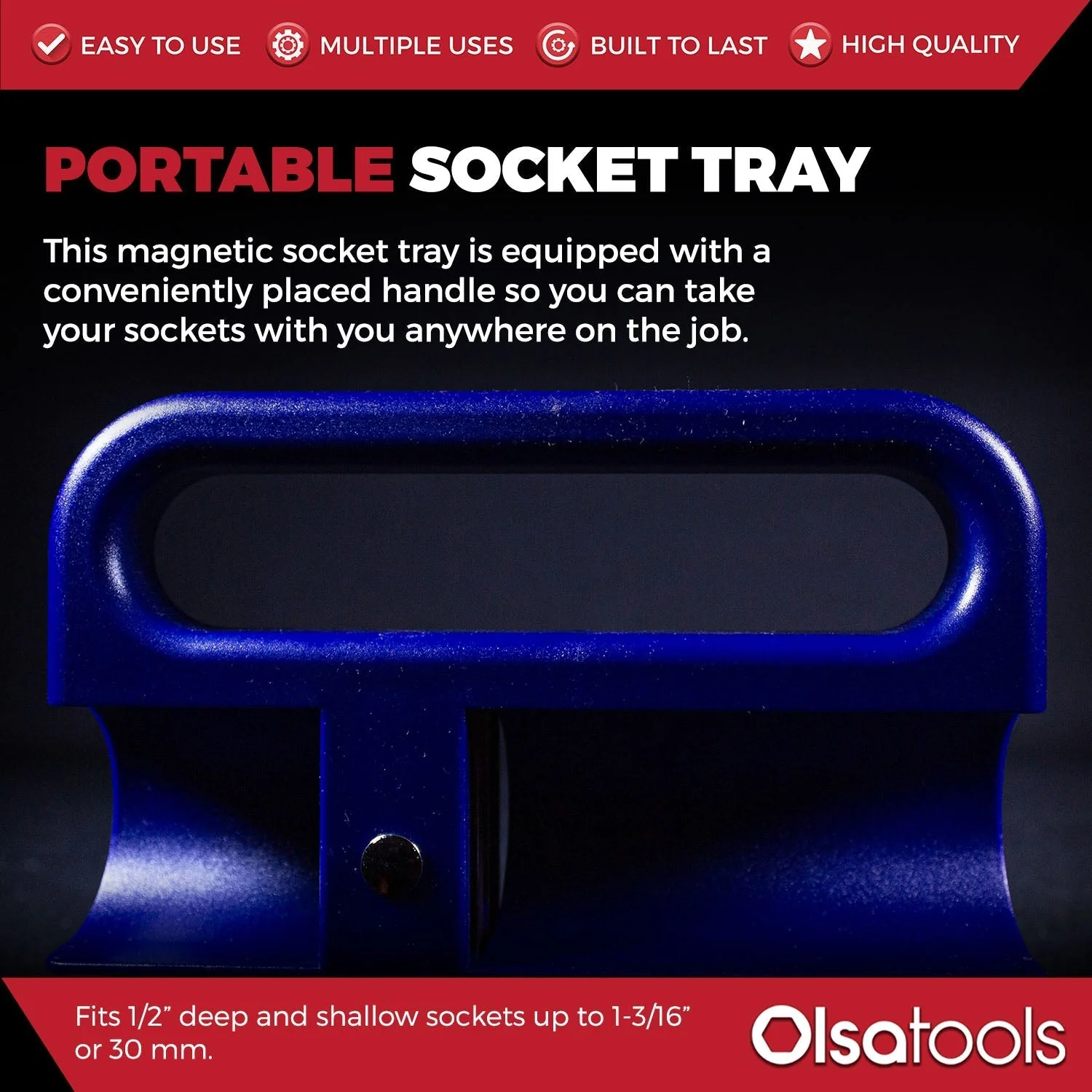 Magnetic Portable Socket Organizer Tray - Image 31