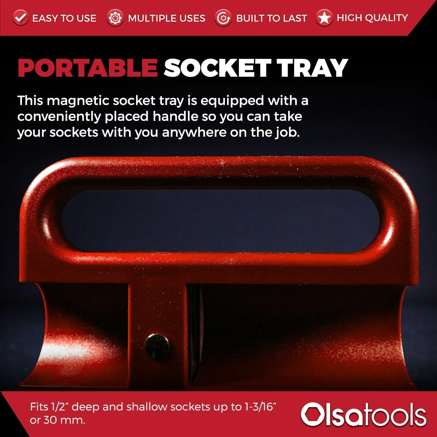 Magnetic Portable Socket Organizer Tray - Image 34