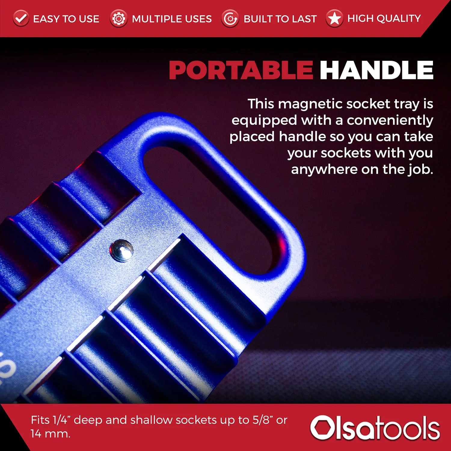 Magnetic Portable Socket Organizer Tray - Image 37