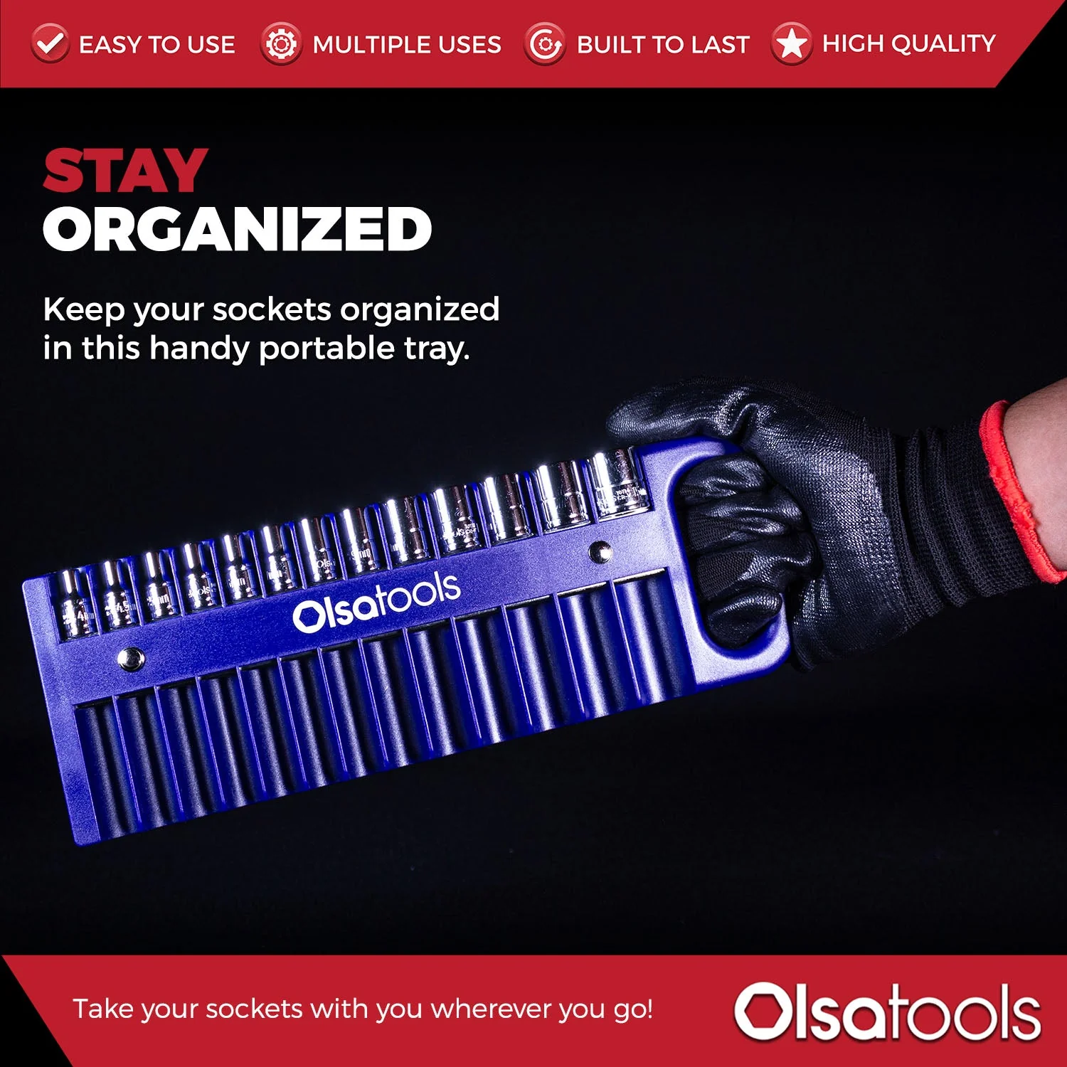 Magnetic Portable Socket Organizer Tray - Image 71