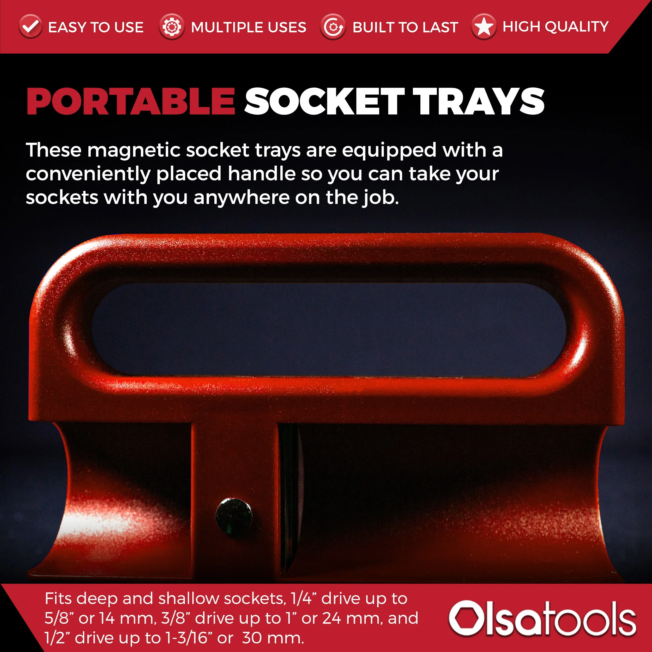 Magnetic Portable Socket Organizer Tray - Image 73