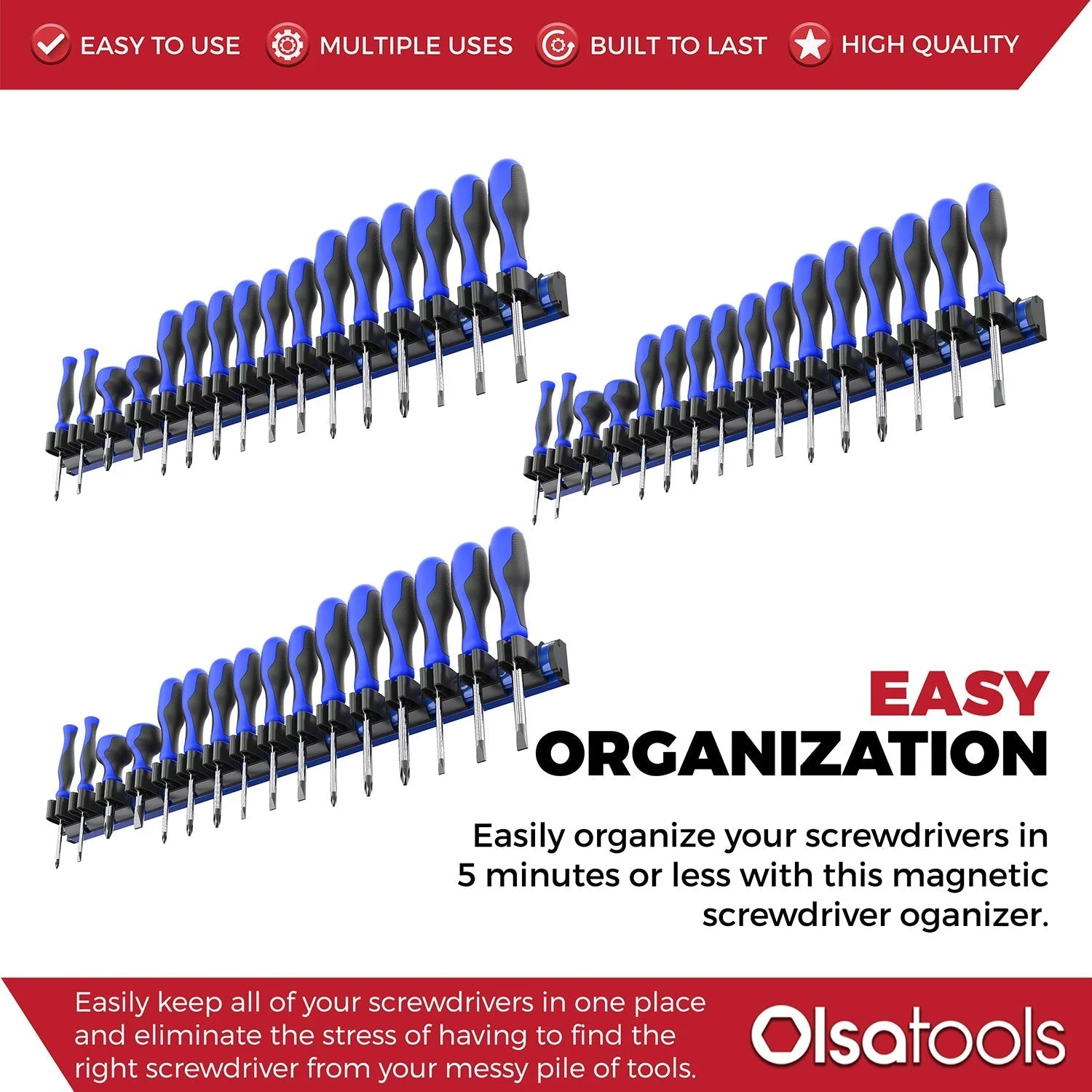 Magnetic Screwdriver Organizer - Image 21