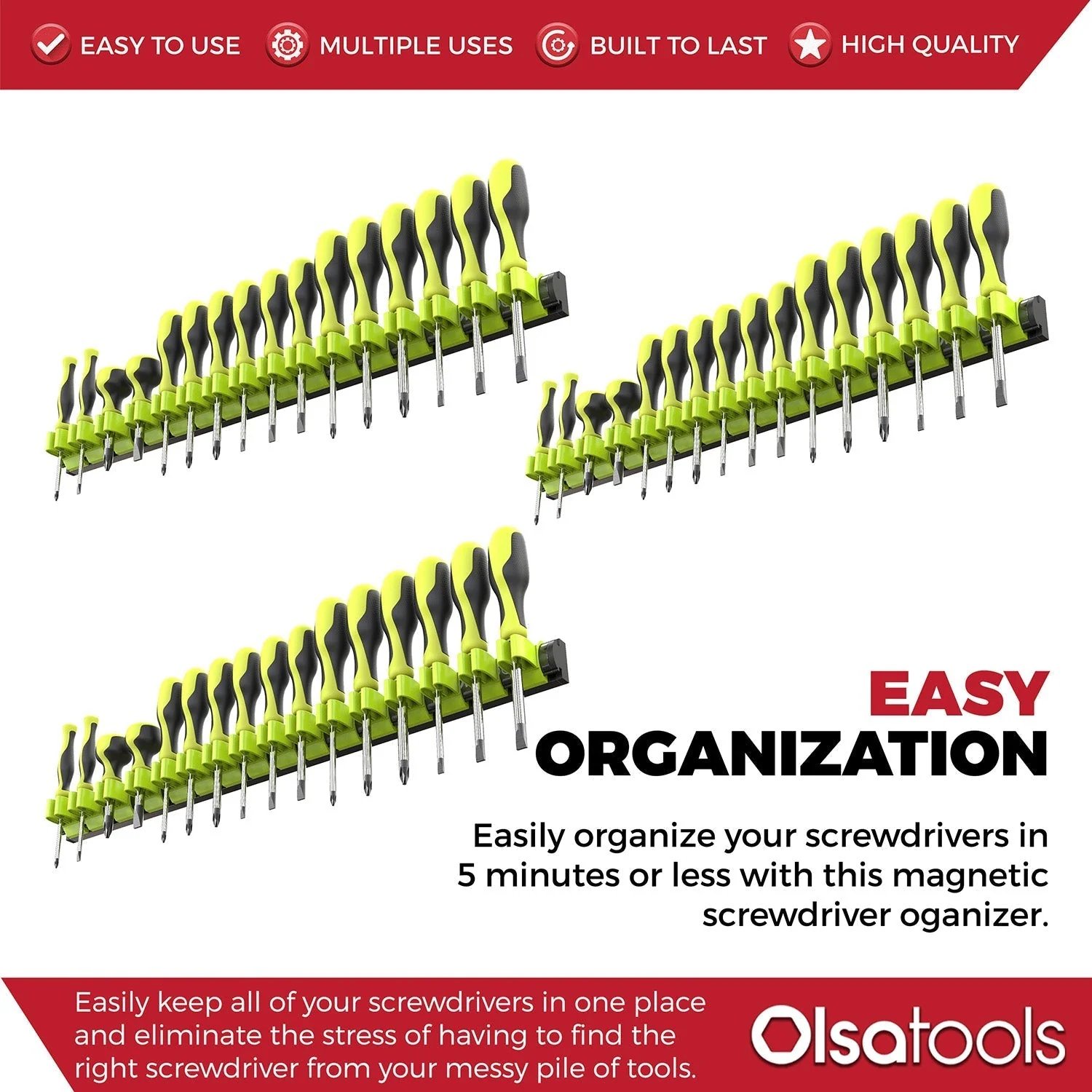 Magnetic Screwdriver Organizer - Image 25