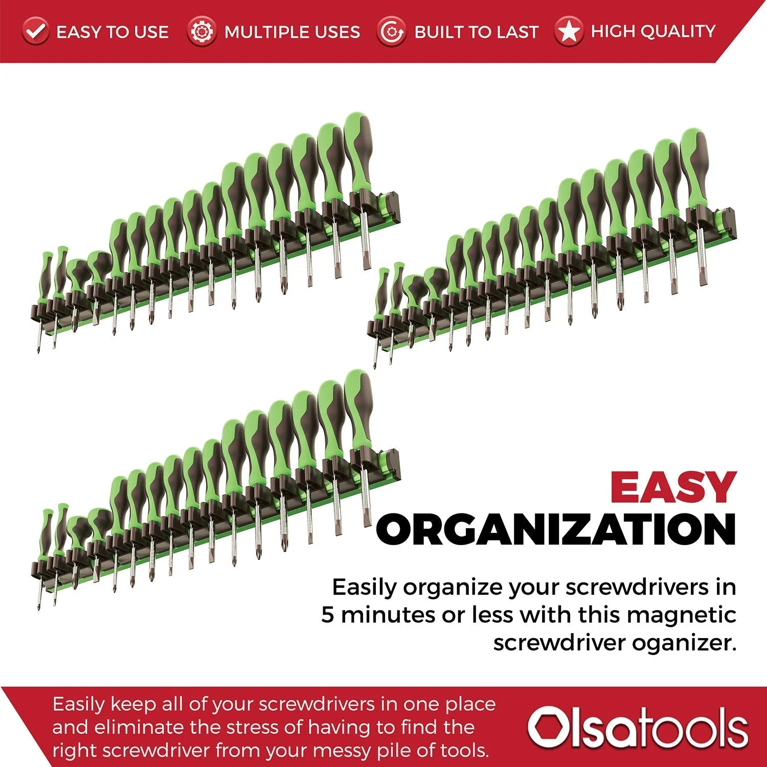 Magnetic Screwdriver Organizer - Image 26