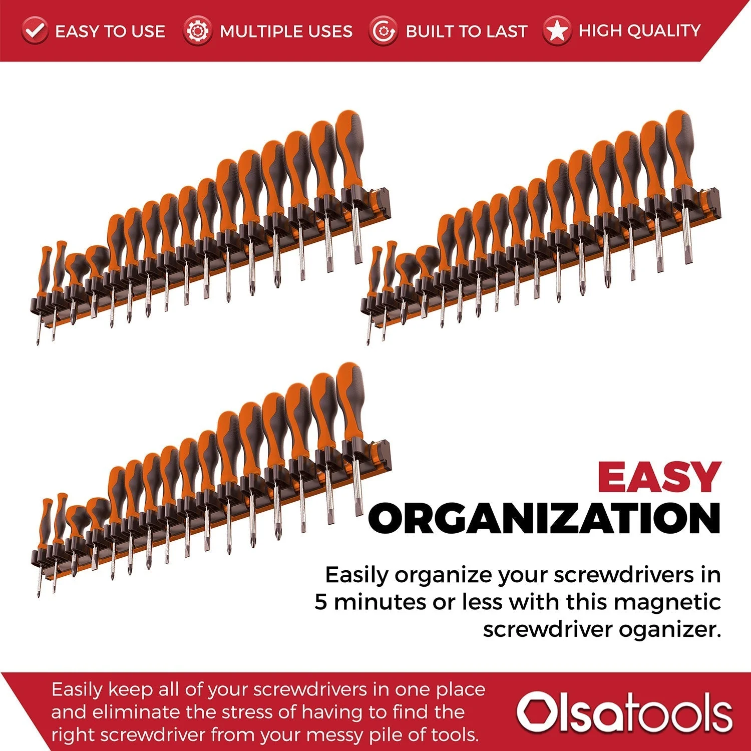 Magnetic Screwdriver Organizer - Image 30