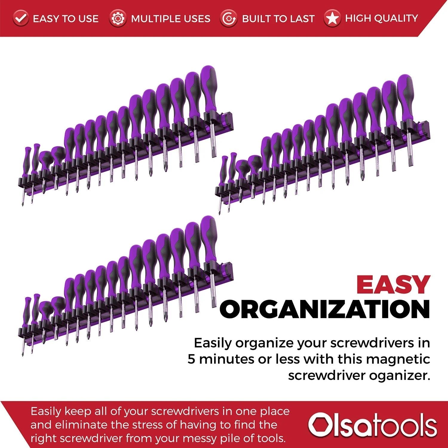 Magnetic Screwdriver Organizer - Image 34