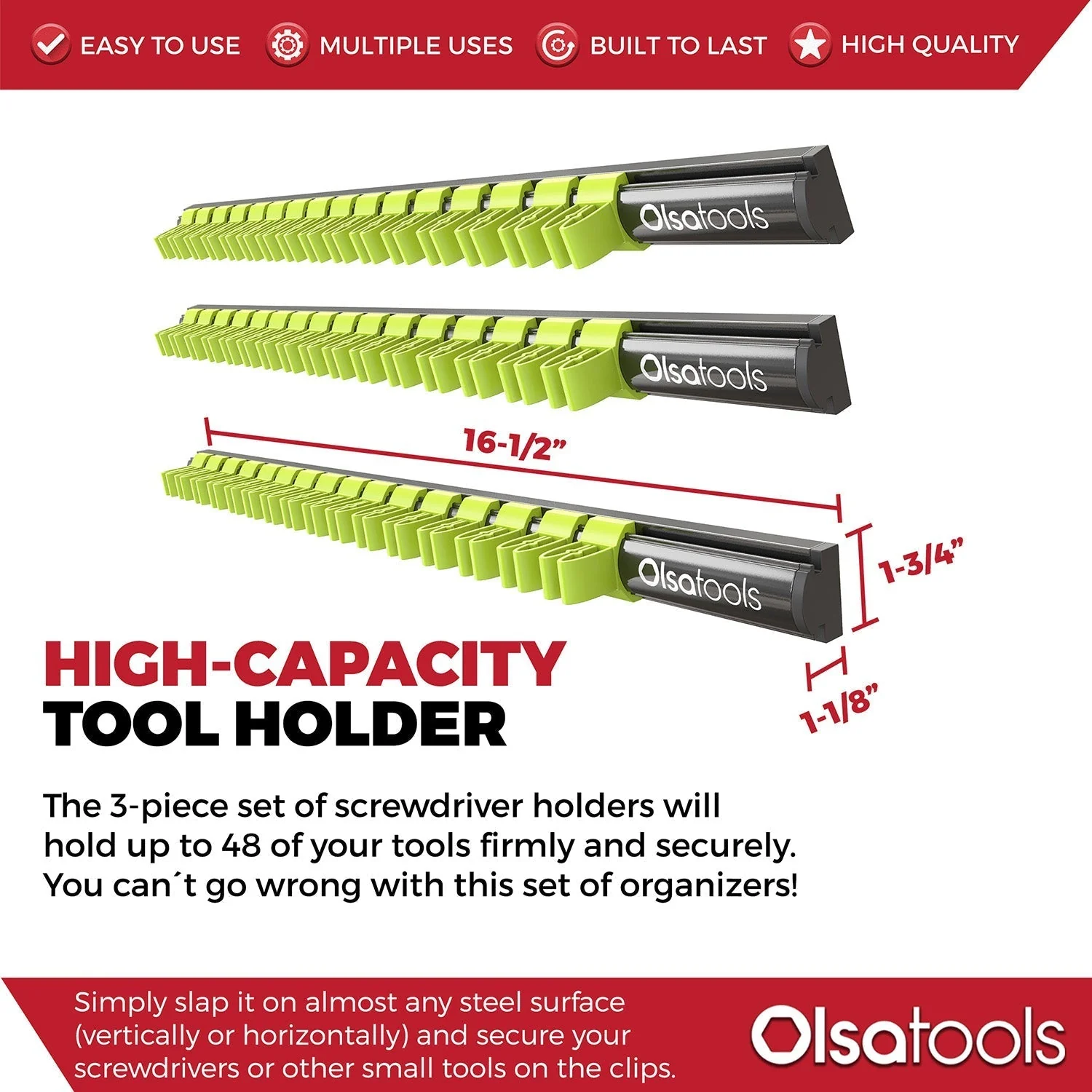 Magnetic Screwdriver Organizer - Image 44