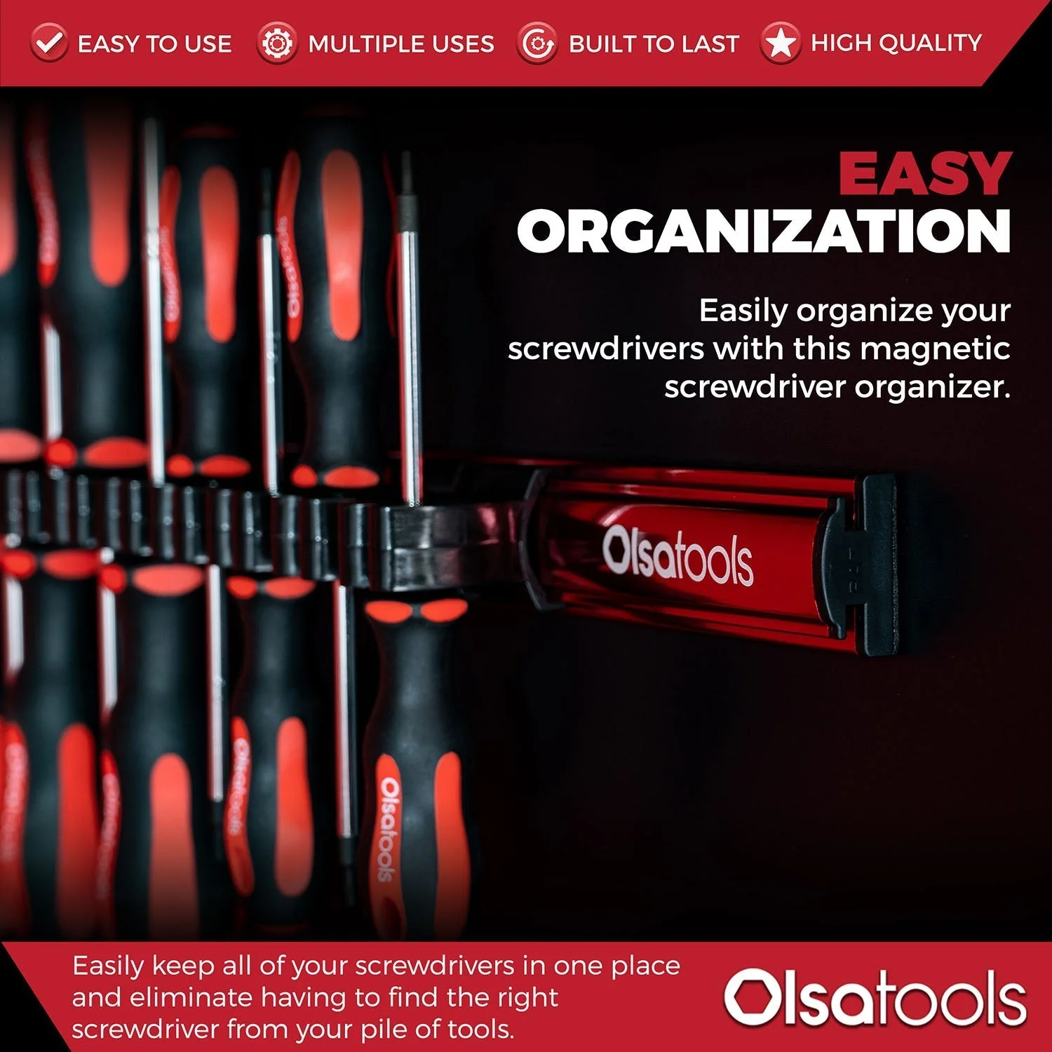 Magnetic Screwdriver Organizer - Image 45